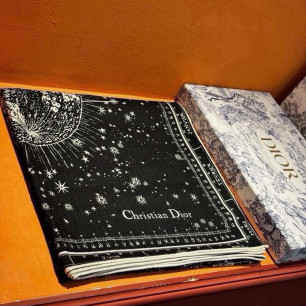 디올 Phases Lunaires 패턴 스카프