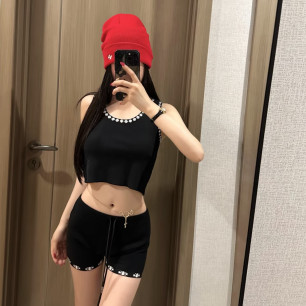 크롬하츠 26SS 신상 니트 쇼츠 팬츠