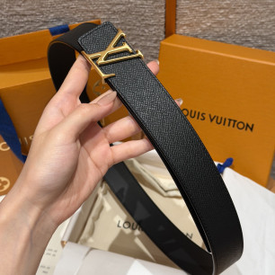 루이비통 LV 이니셜 양면 남성 벨트 3.5
