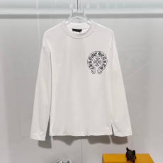 크롬하츠 26 신상 레터링 로고 긴팔티