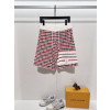 톰브라운 26SS 레드 체크 니트 반바지