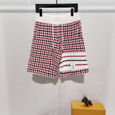 톰브라운 26SS 레드 체크 니트 반바지