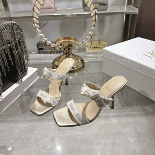 디올 자디올 스트랩 힐 샌들 8.5cm