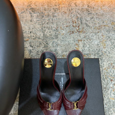 생로랑 BABYLONE 힐 뮬 9.5cm
