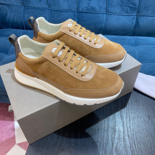 Brunello Cucinelli 로고 스니커즈