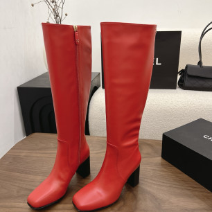 샤넬 2026 청키힐 하이부츠 8cm