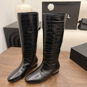 샤넬 2026 스트레이트 하이부츠 3cm