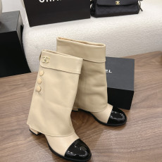 샤넬 2026 청키힐 미들부츠 5cm
