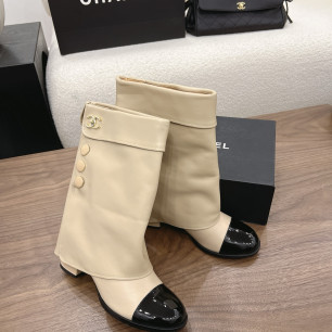 샤넬 2026 청키힐 미들부츠 5cm