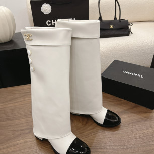샤넬 2026 청키힐 하이부츠 5cm