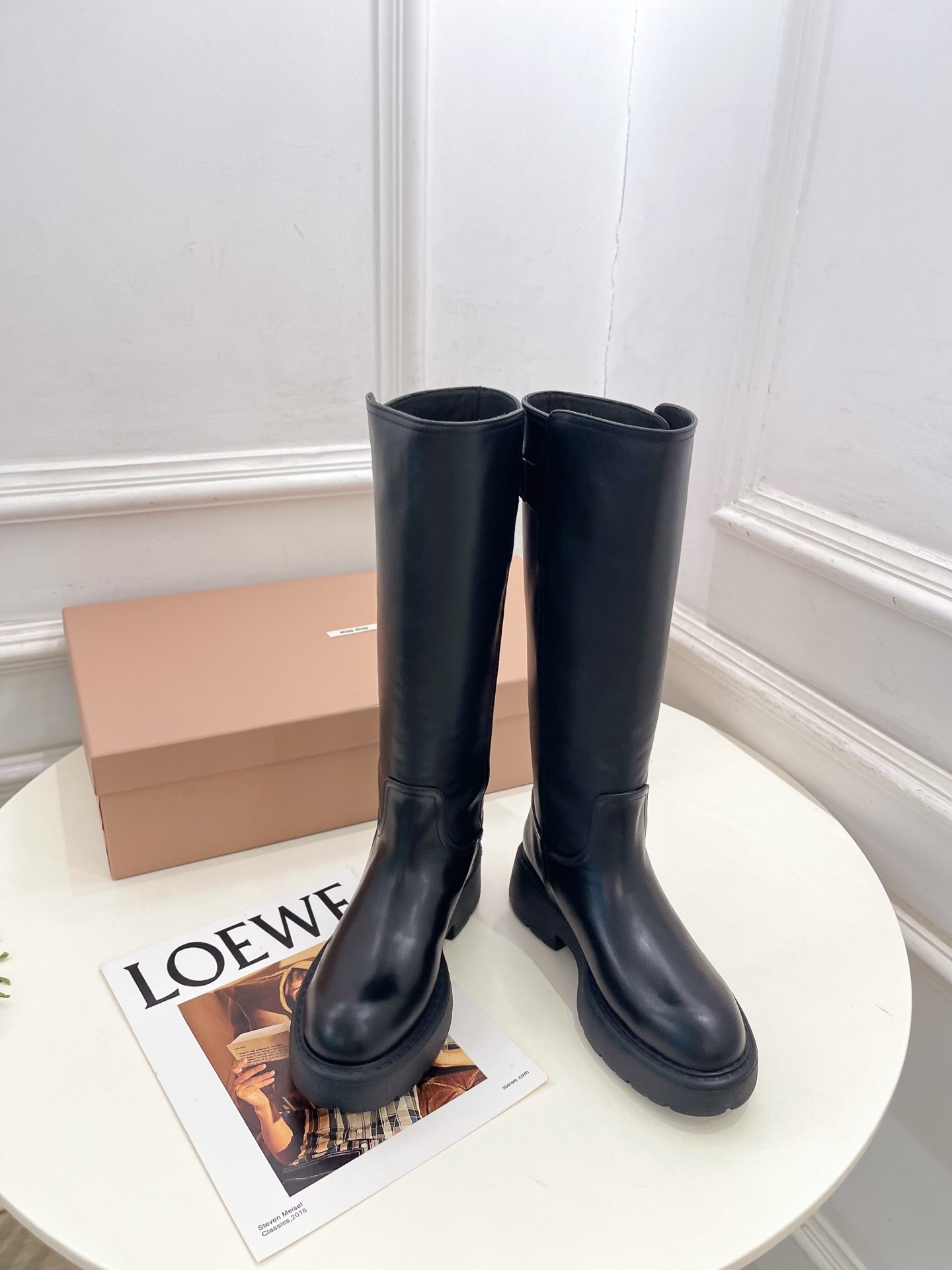 미우미우 26SS 신상 롱부츠