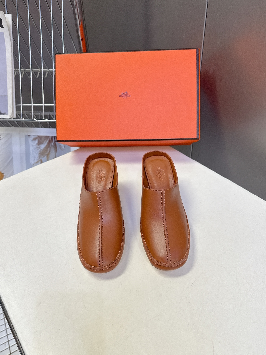 에르메스 Mystery 뮬 6.5cm