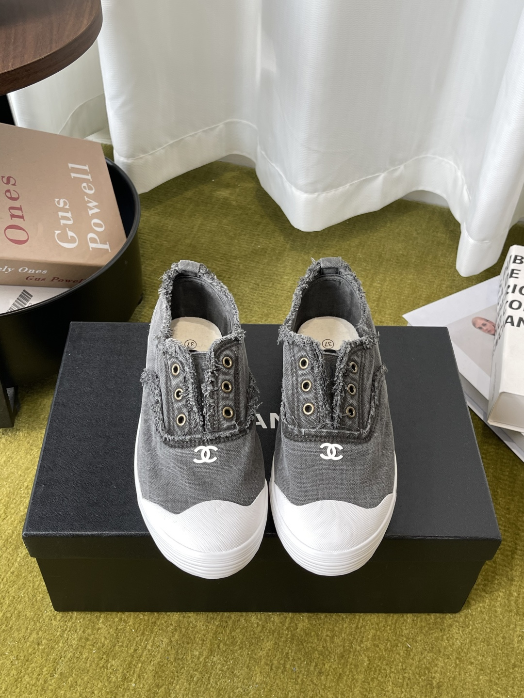 샤넬 26SS 캔버스 빈티지 슈즈
