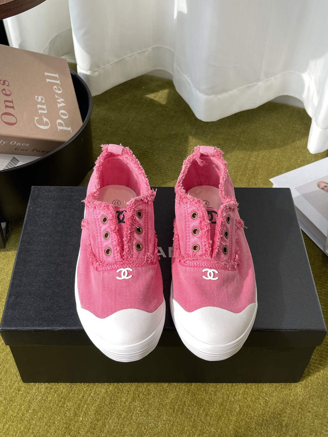 샤넬 26SS 캔버스 빈티지 슈즈