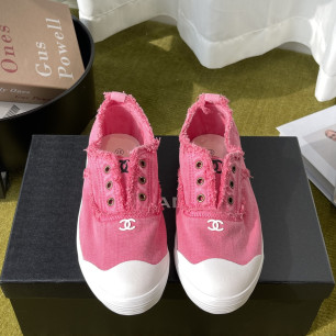 샤넬 26SS 캔버스 빈티지 슈즈