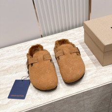 루이비통 양모 버켄 뮬