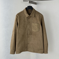 로에베 아나그램 엠블럼 셔츠 재킷