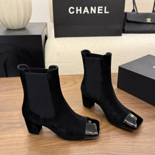 샤넬 2026 스퀘어토 첼시부츠 6.5cm