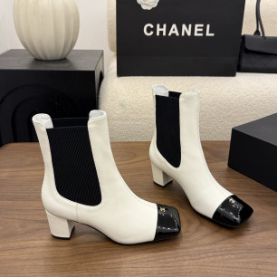 샤넬 2026 스퀘어토 첼시부츠 6.5cm