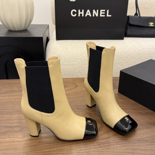 샤넬 2026 스퀘어토 첼시부츠 8.5cm