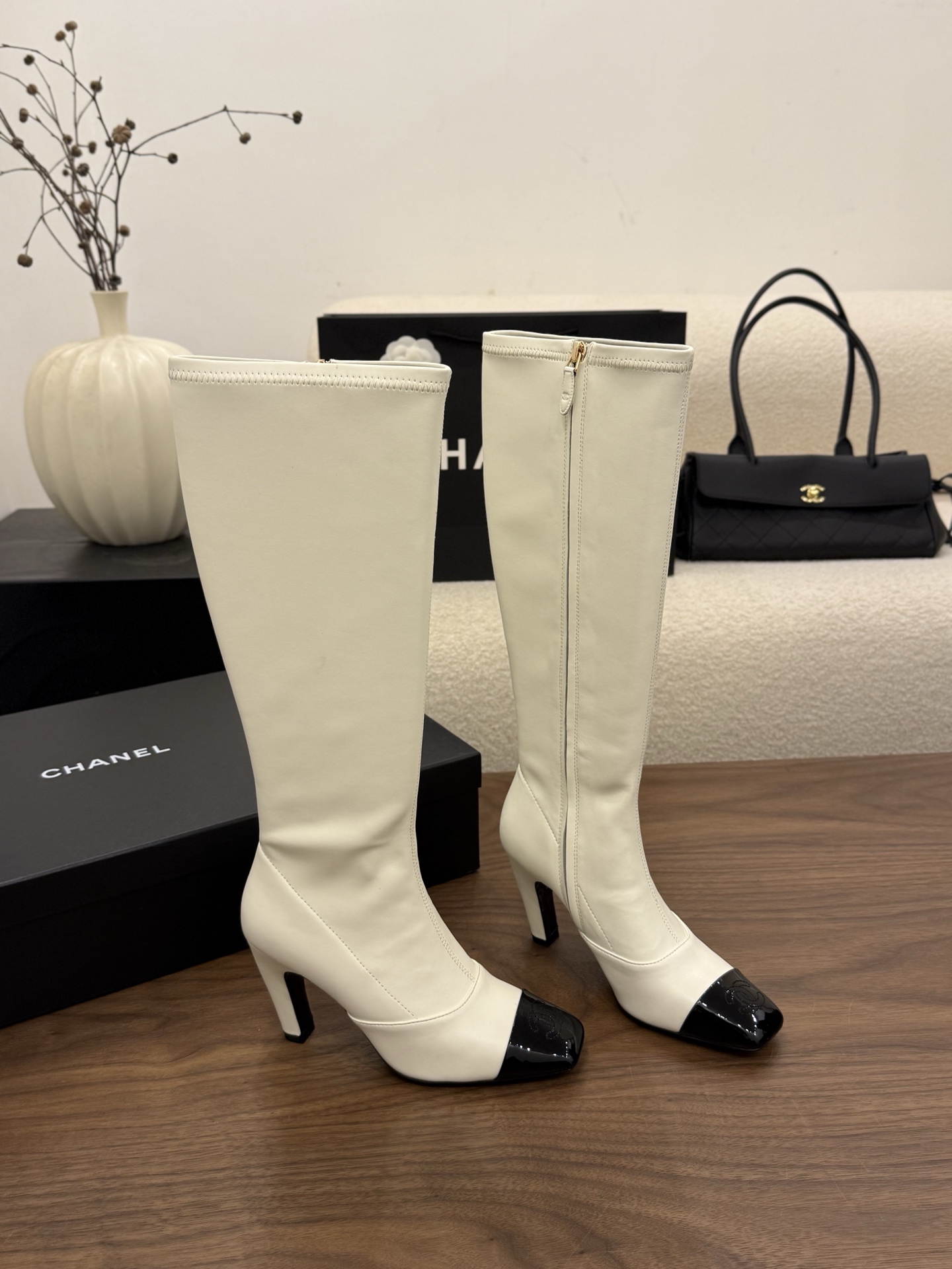샤넬 2026 하이부츠 8.5cm