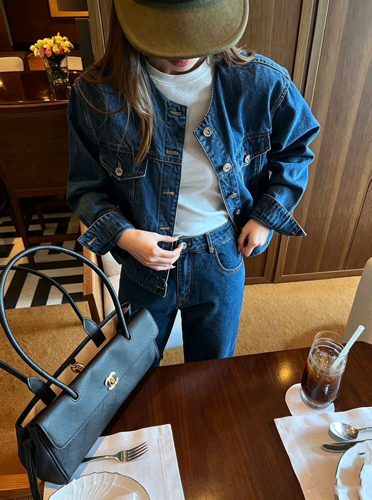 샤넬 2026FW 신상 데님 세트