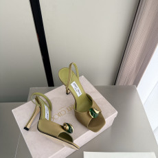 지미추 에메리 스톤 힐 샌들 9.5cm