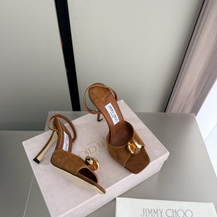 지미추 에메리 스톤 힐 샌들 9.5cm