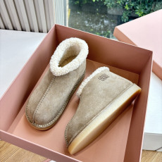 미우미우 가을 겨울 신상 양모 부츠