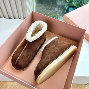 미우미우 가을 겨울 신상 양모 부츠