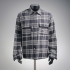 크롬하츠 더블 포켓 체크 긴팔 셔츠