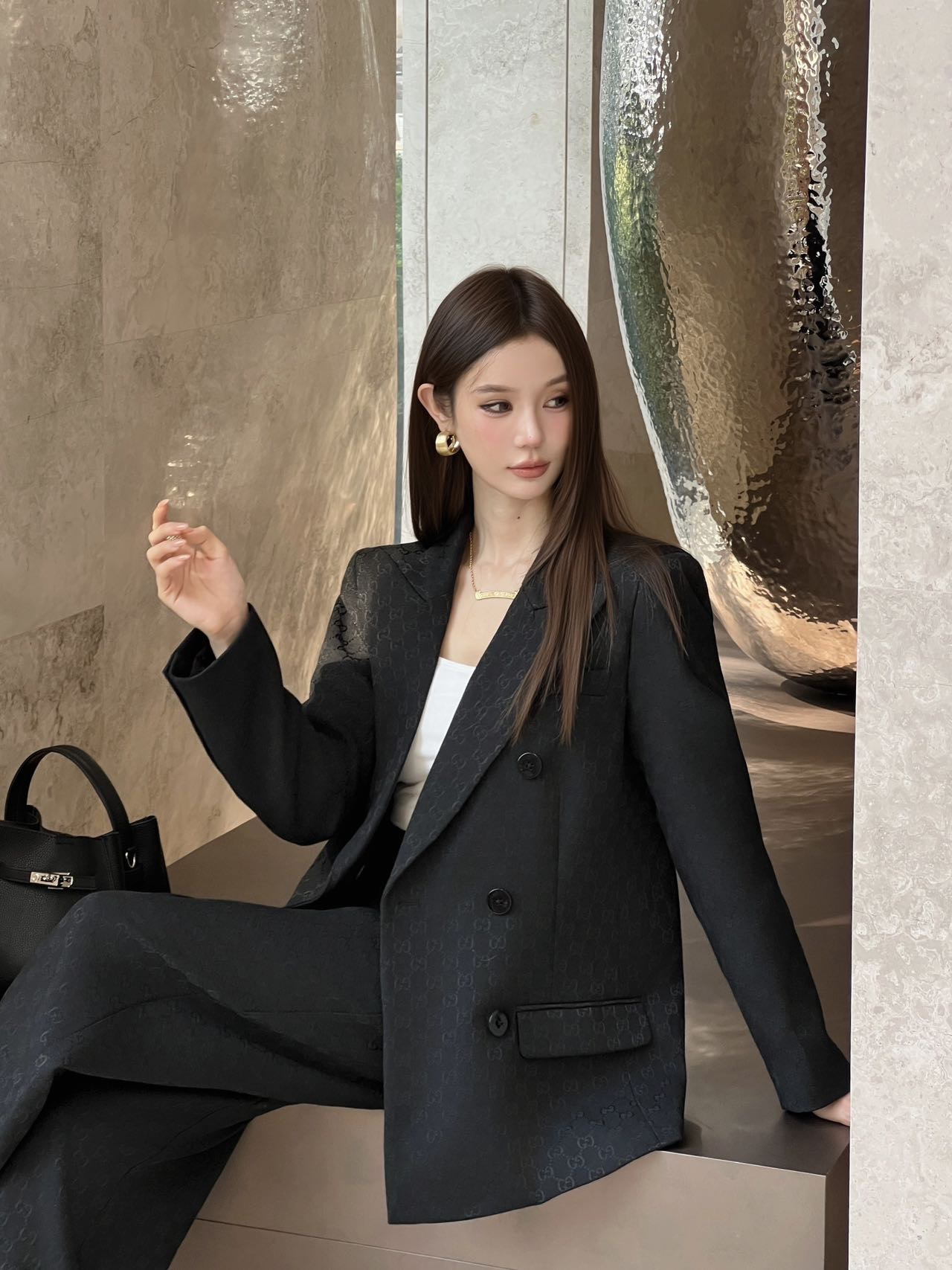 구찌 2026FW 신상 세미 자켓