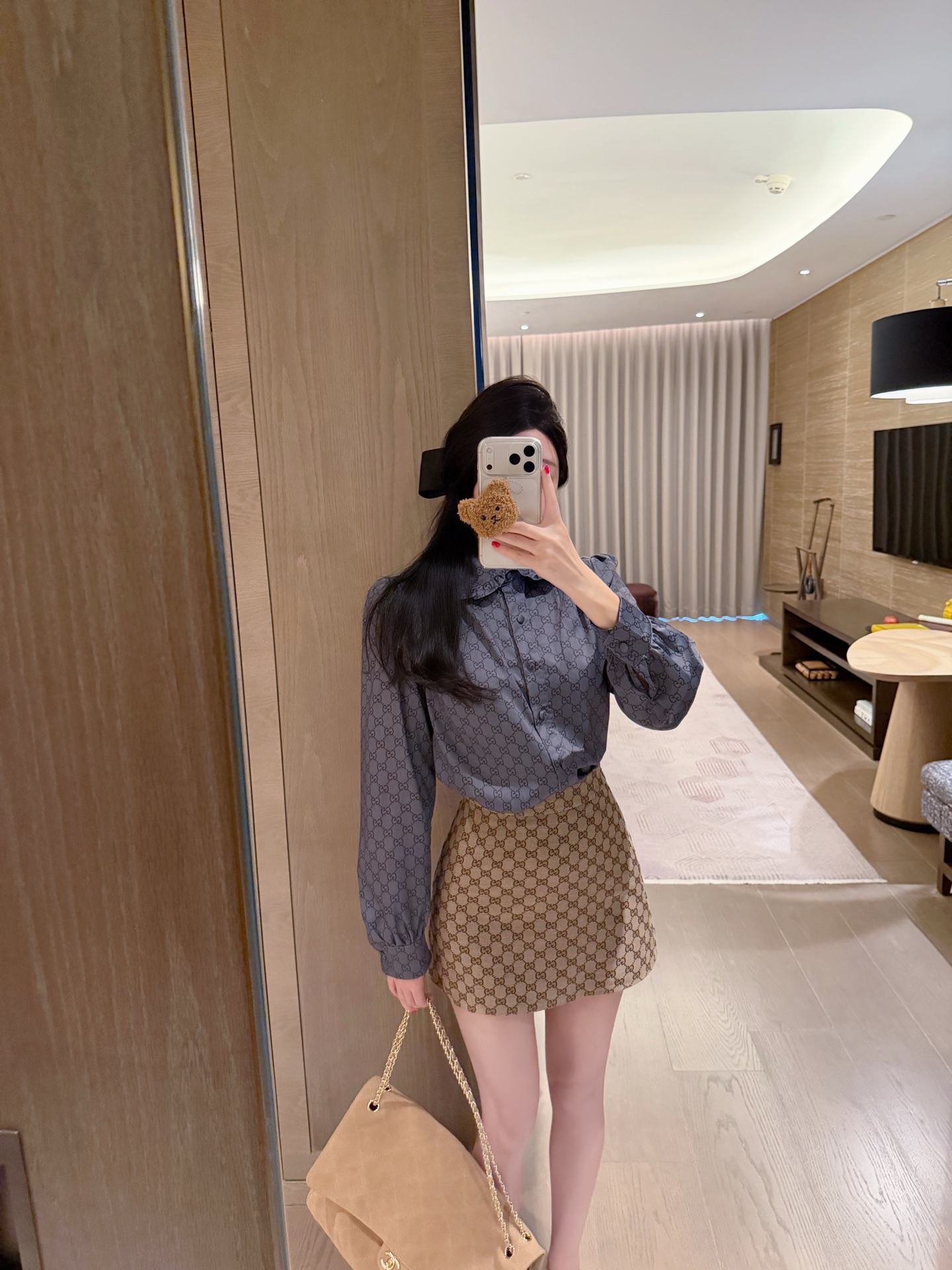 구찌 26 신상 셔츠&스커트 세트