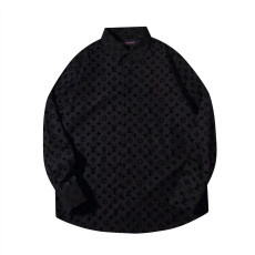 루이비통 플로킹 올오버 셔츠