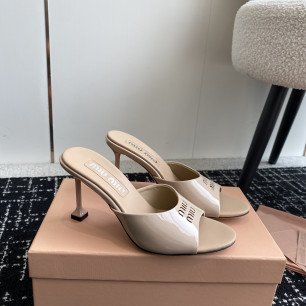 [Miu Miu] 24ss 페이턴트 뮬