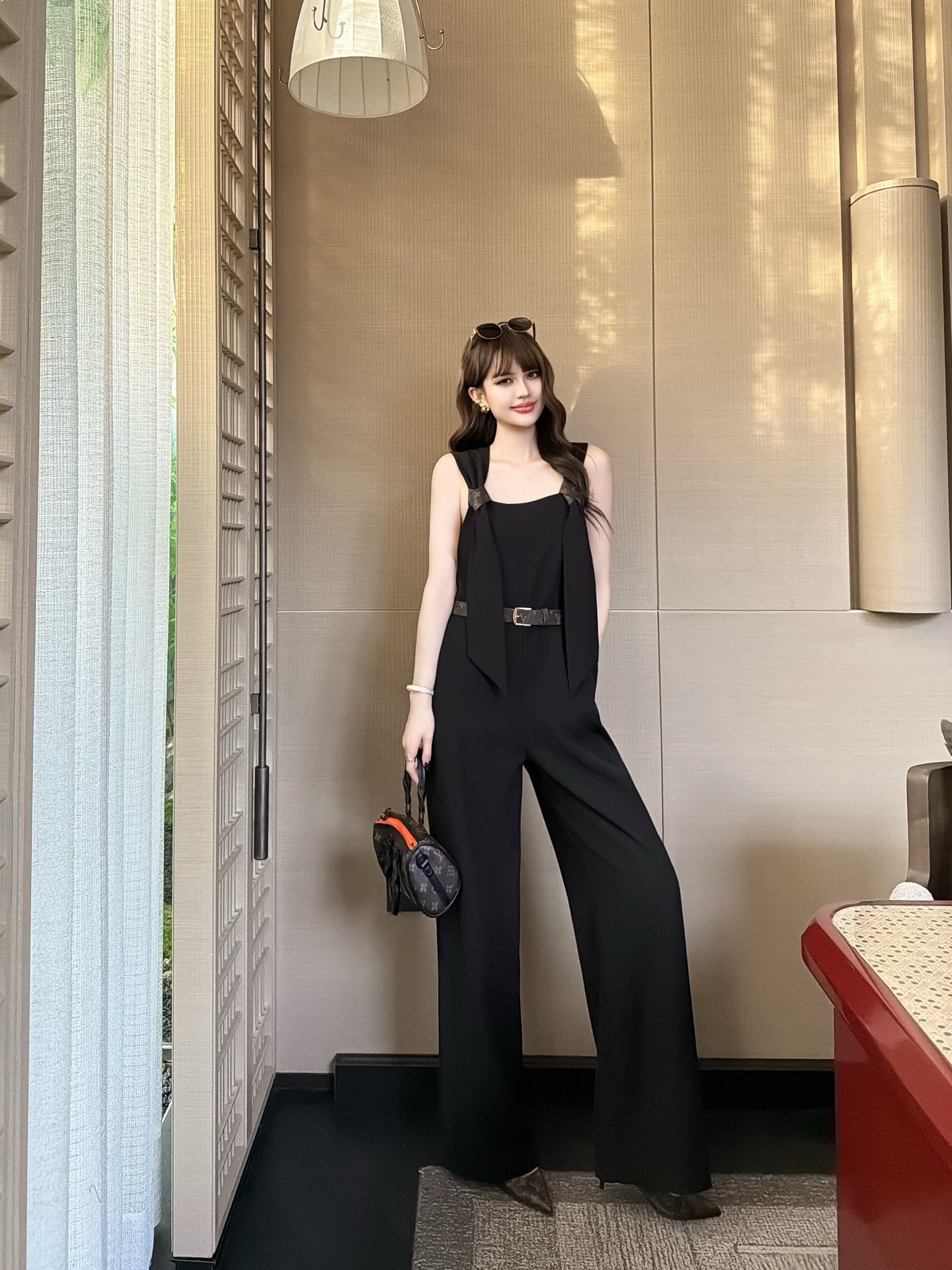 루이비통 2026FW 신상 매듭 오버롤 팬츠
