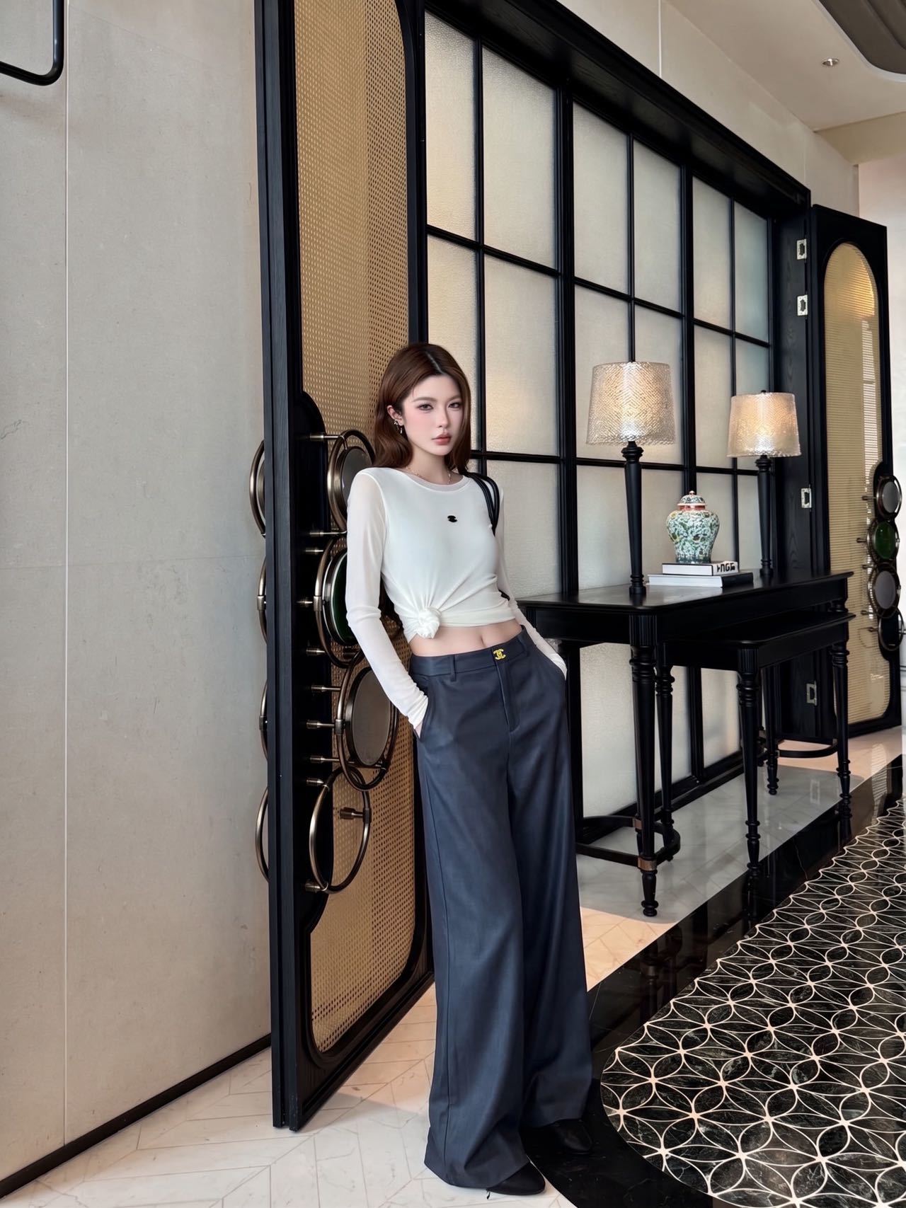 샤넬 2026FW 신상 팬츠