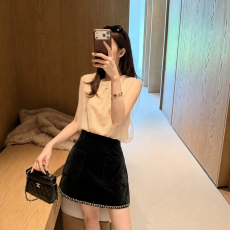 샤넬 2026FW 신상 벨벳 스커트