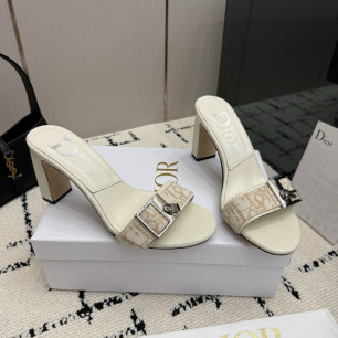디올 26SS 신상 힐 뮬 8.5cm
