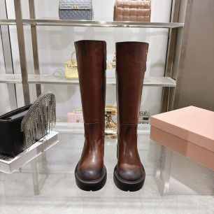 미우미우 2026 신상 롱부츠 5cm