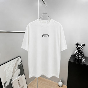 디올 로고 자수 반팔티