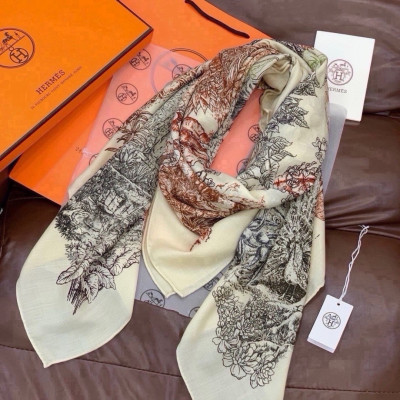 에르메스 양면 숄