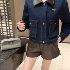 프라다 2026FW 신상 데님 자켓
