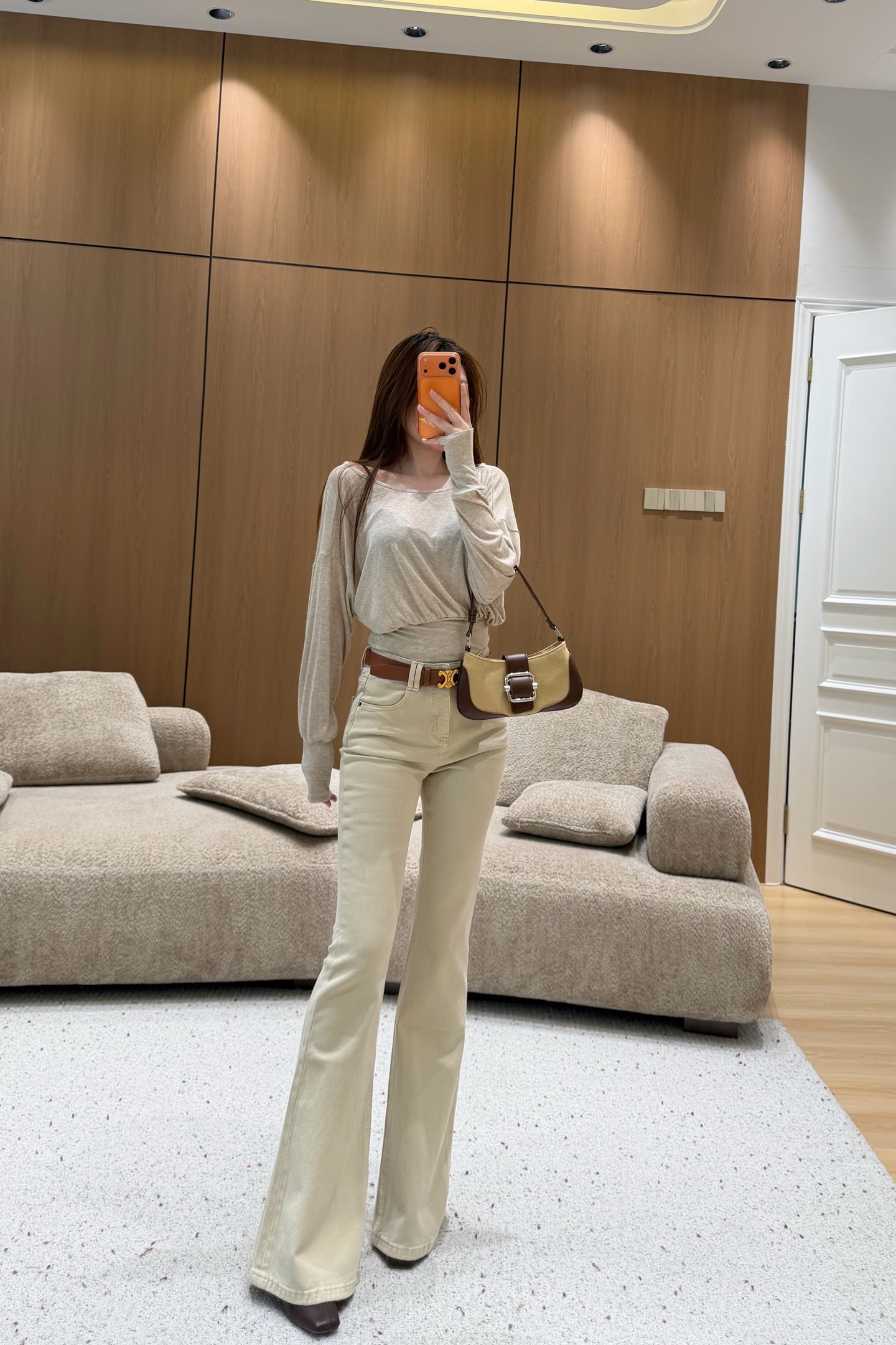 셀린느 2025FW 신상 데님 팬츠
