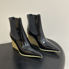 알라이아 26SS 신상 웨지 첼시 앵클부츠 9cm