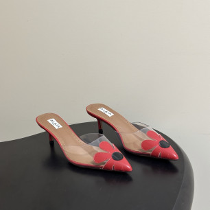 알라이아 BLOOM 힐 뮬 5.5cm