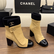 샤넬 2026 힐 쇼트부츠 8cm