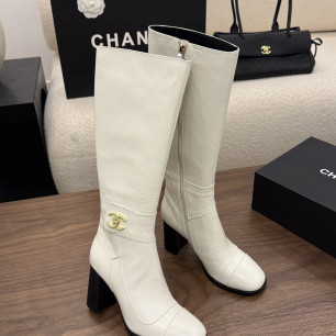 샤넬 2026 힐 하이부츠 8cm