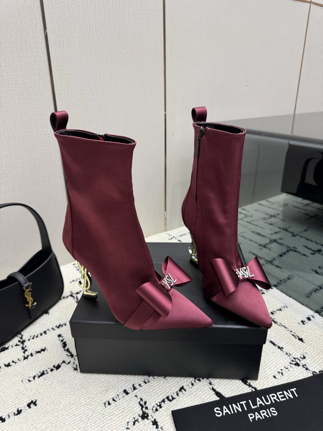 생로랑 26 가을 겨울 신상 앵클부츠 10.5cm