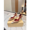발렌티노 신상 오픈 사이드 힐 펌프스 8cm
